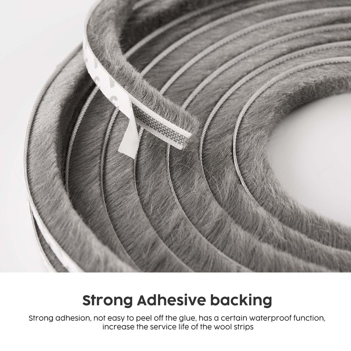 10m Multipurpose Seal Stripping - Waterproof & Noise Reduction