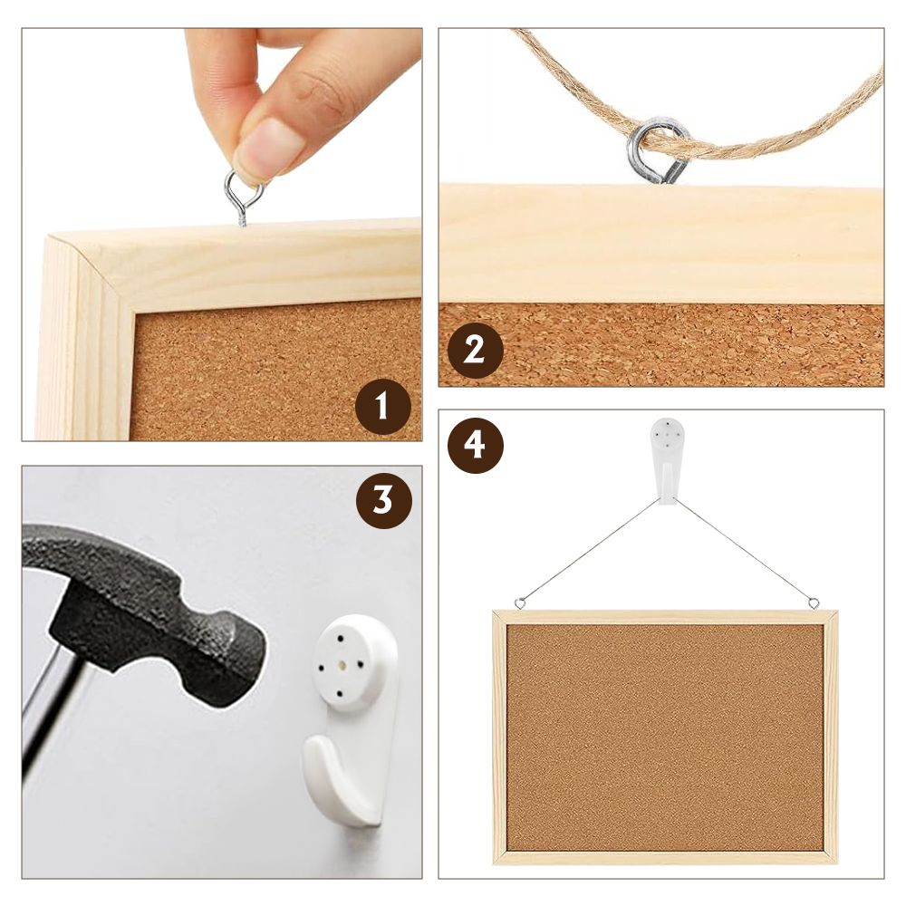 Cork Bulletin Message Board (600mm x 400mm)