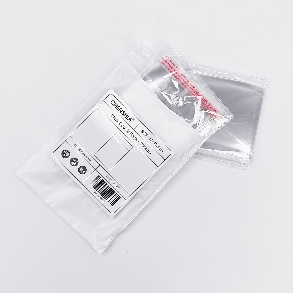 Clear Food Bags - 200Pcs
