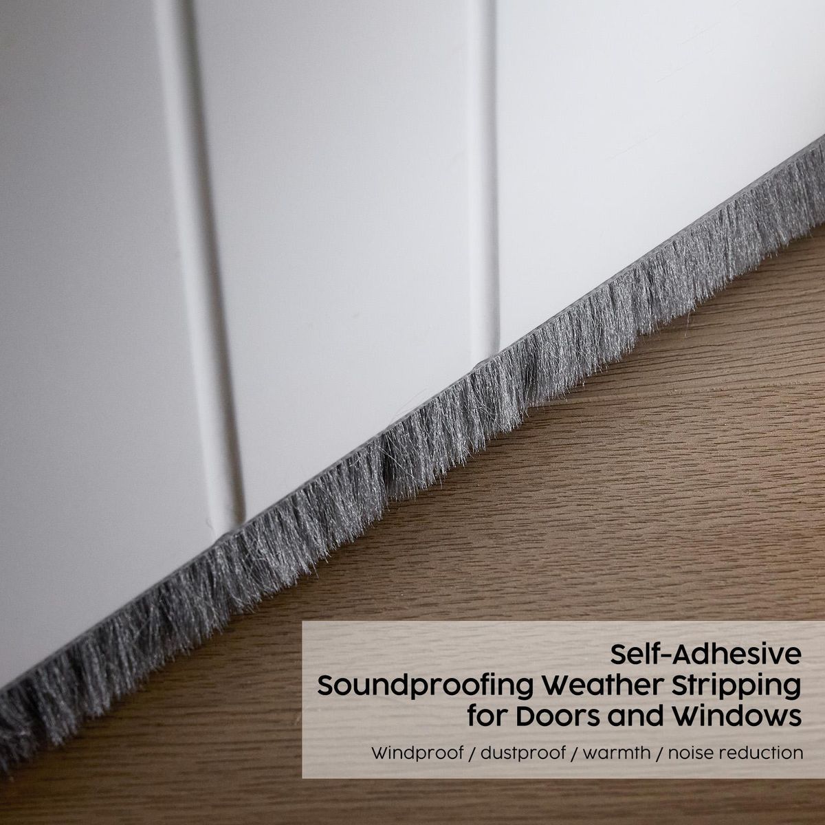 10m Multipurpose Seal Stripping - Waterproof & Noise Reduction