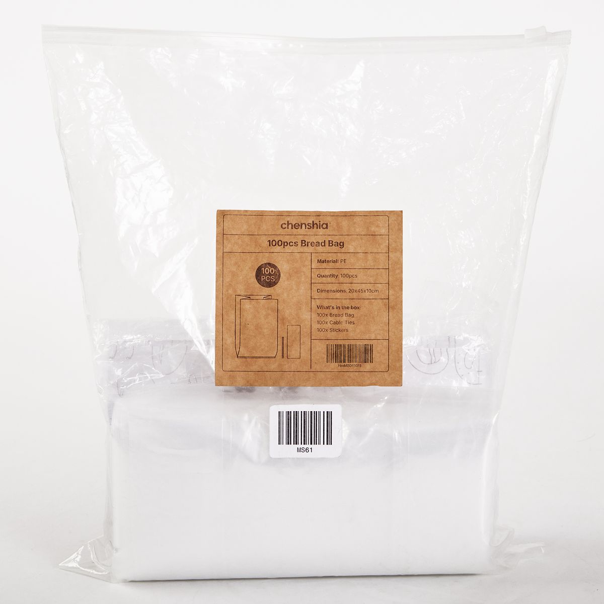100pcs toast bread bag