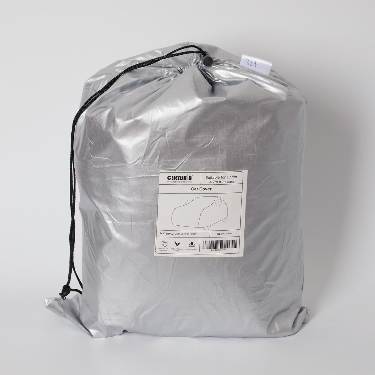 Waterproof Heavy-Duty Car Cover All-Weather Oxford Sun UV Protection