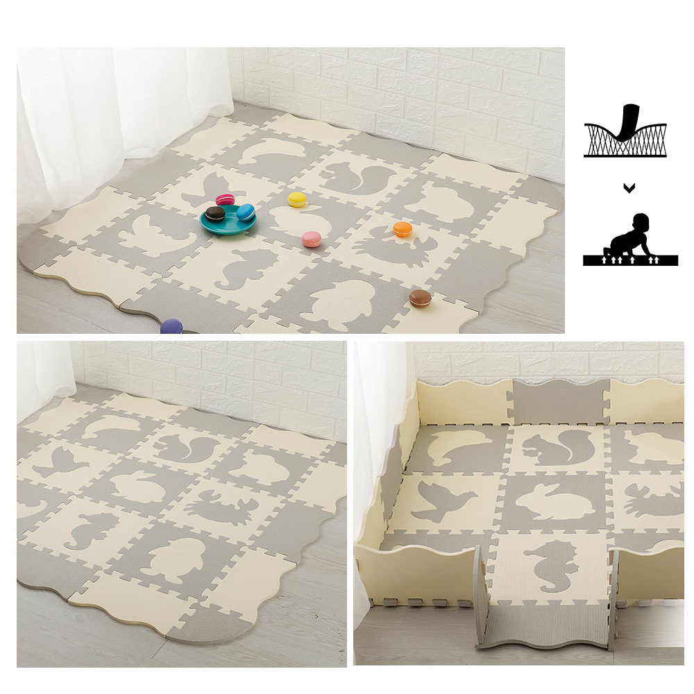 Foam Baby Play Mat Interlocking EVA Tiles Kids Floor Puzzle