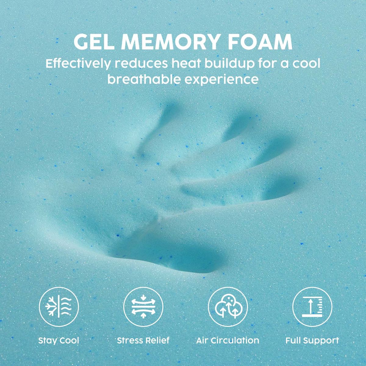 Memory Foam Mattress Topper