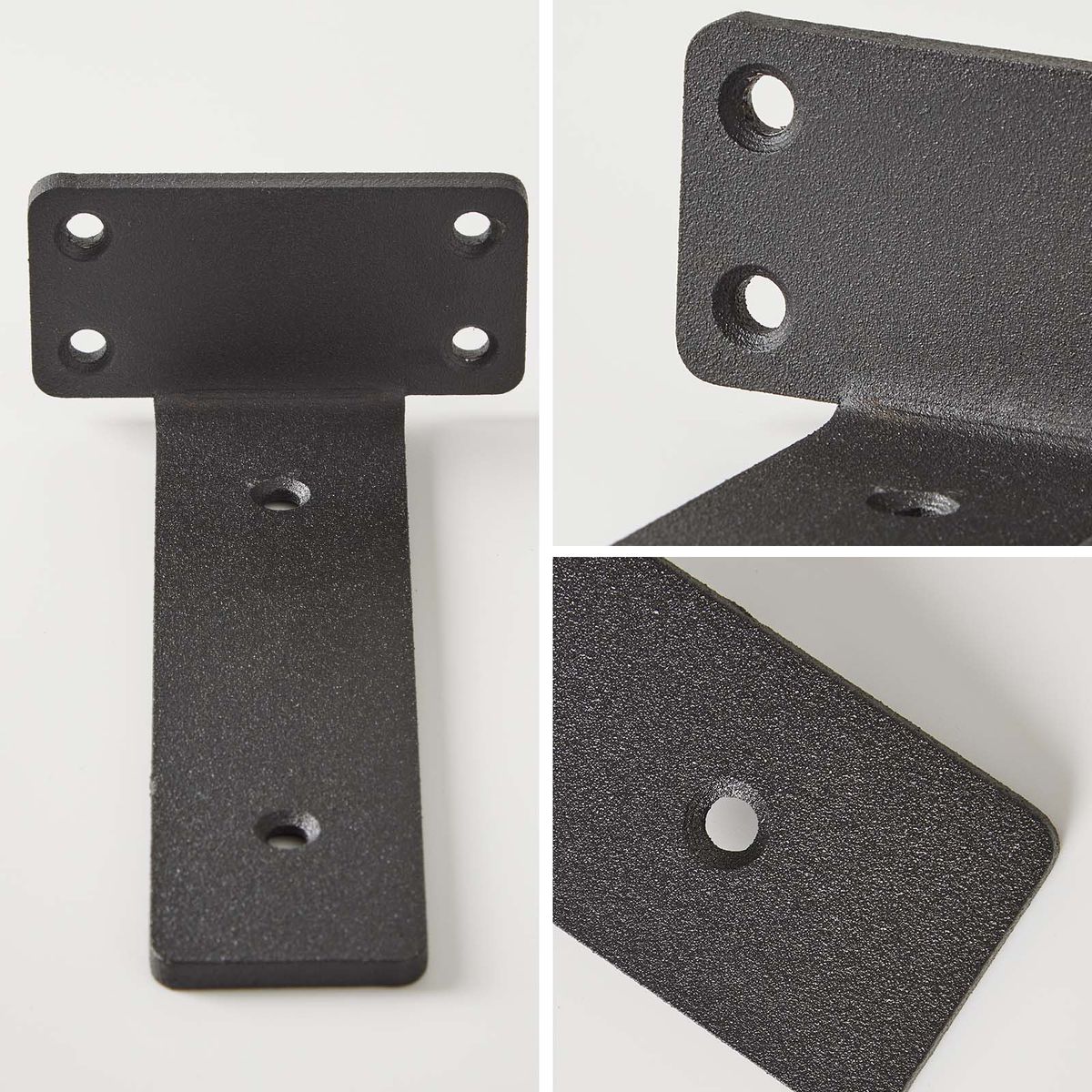 Heavy Duty Floating Shelf Brackets - L-Brace Kit