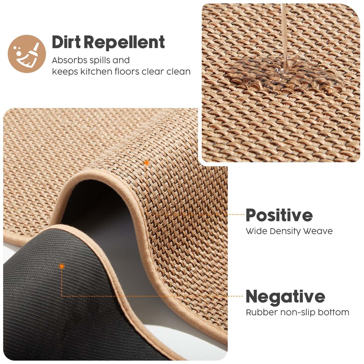 Woven Seagrass Floor Mat
