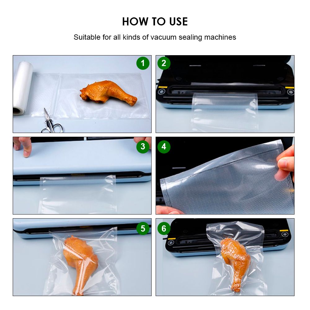Heavy-Duty Vacuum Sealer Roll - 1 Pack