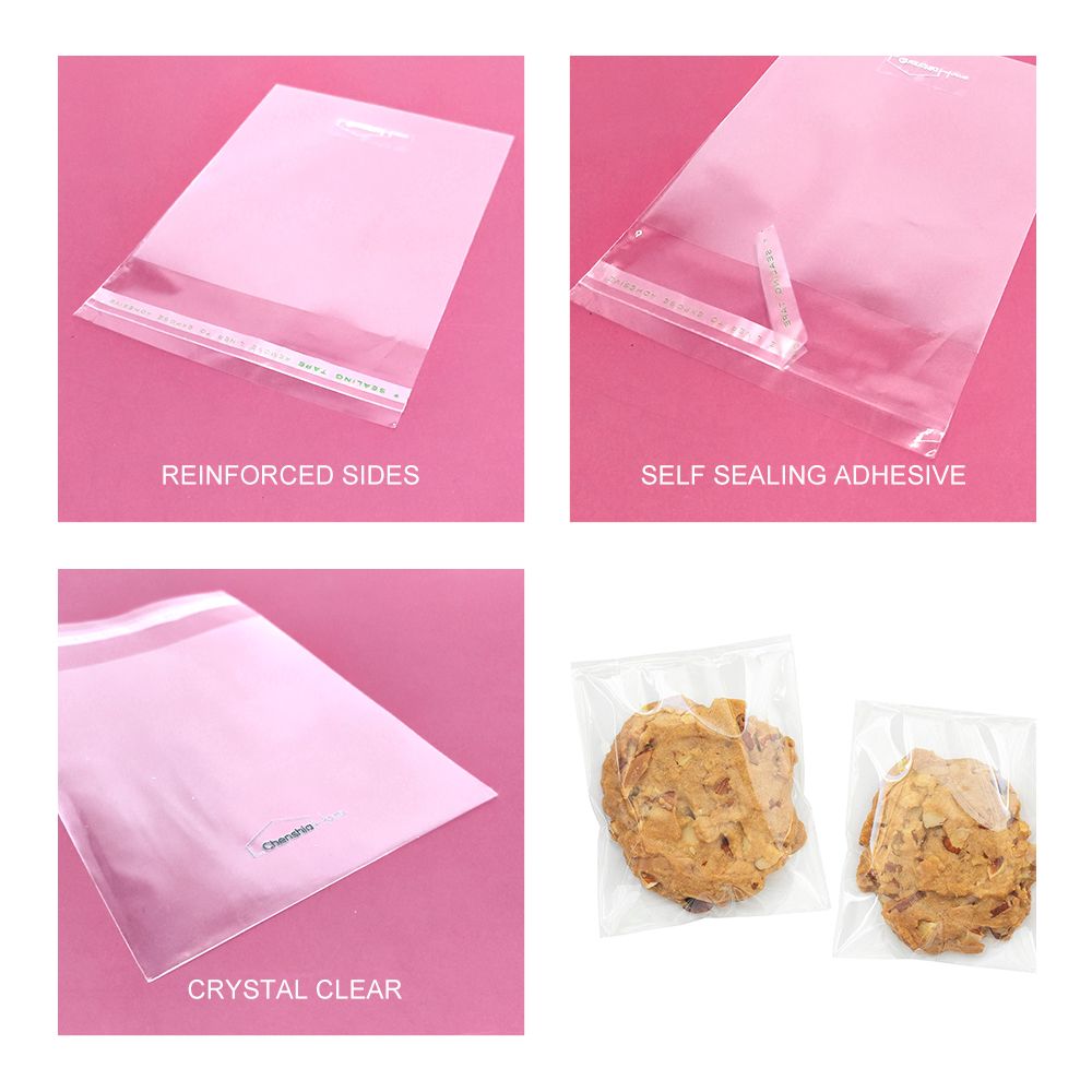 Clear Food Bags - 200Pcs