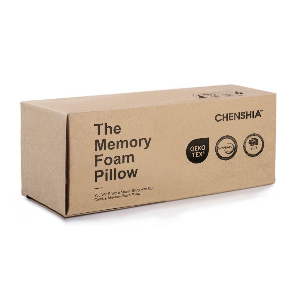 Ergonomic Contour Memory Foam Pillow