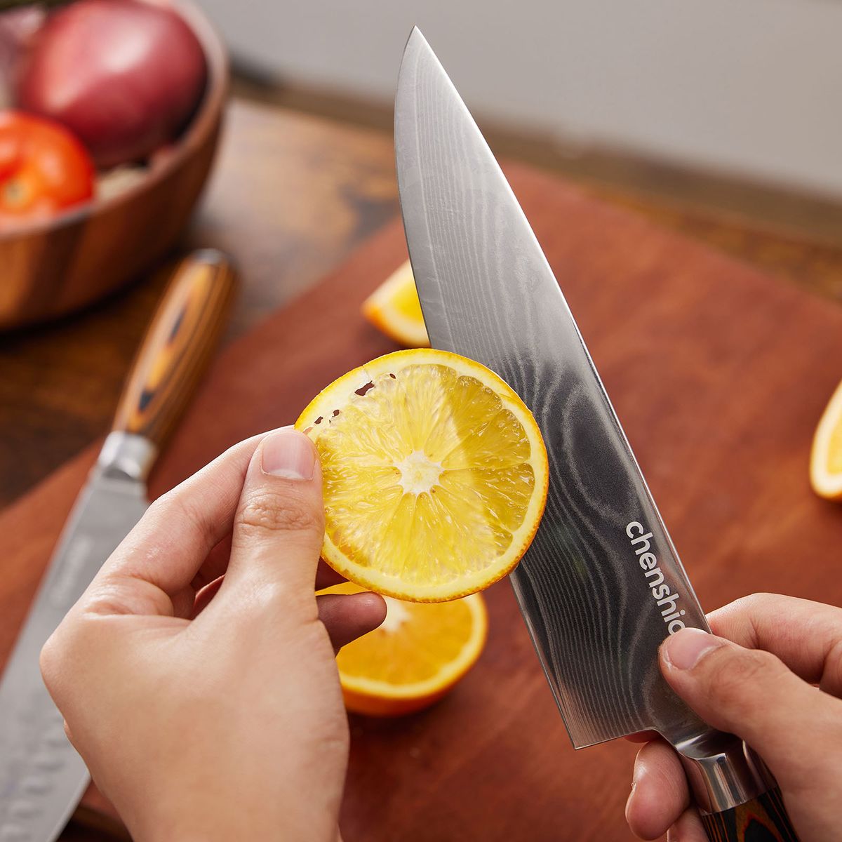 Damascus Knife Set - 5 Piece