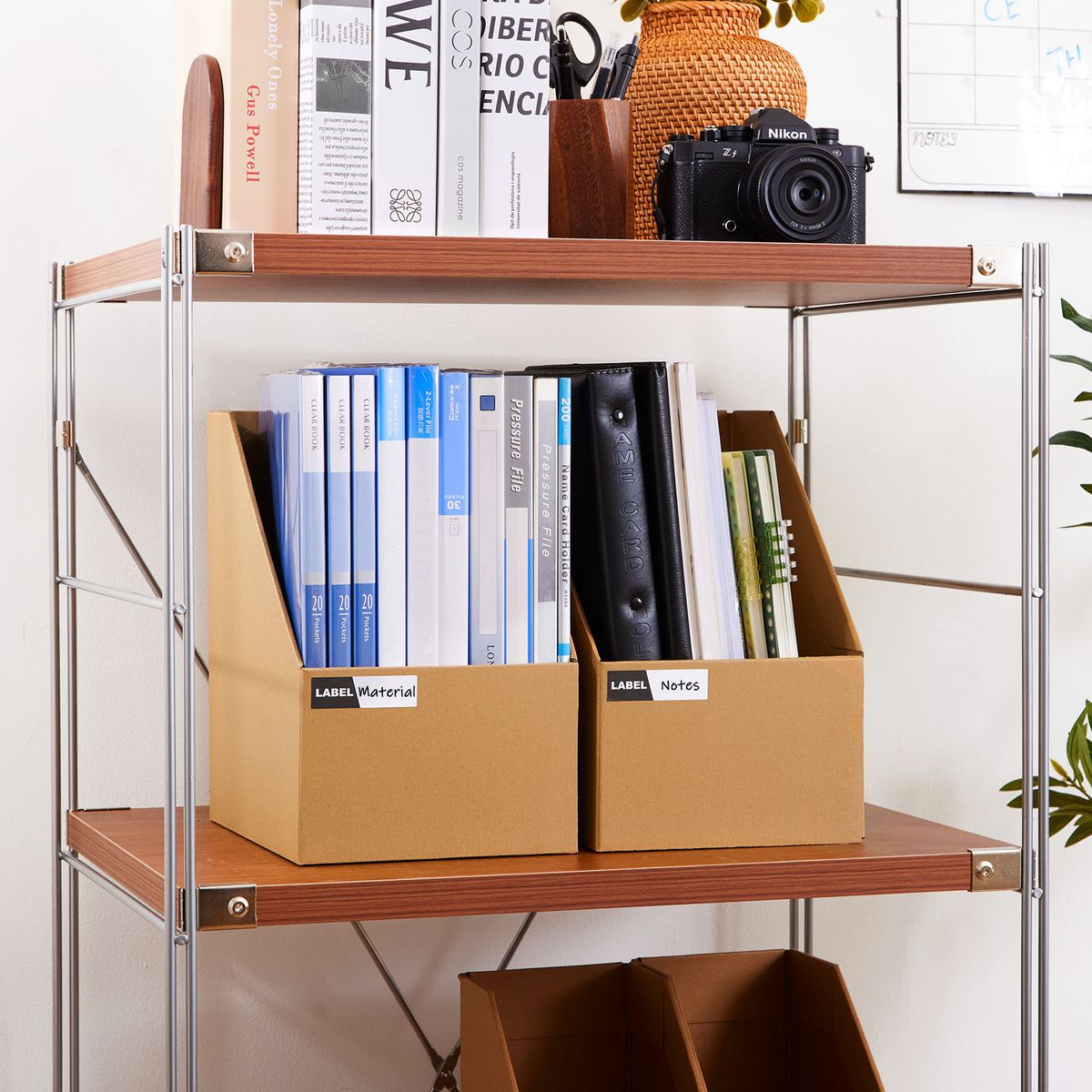 Chenshia Report Documents Storage Magazine Book Holder Desk File Organiser