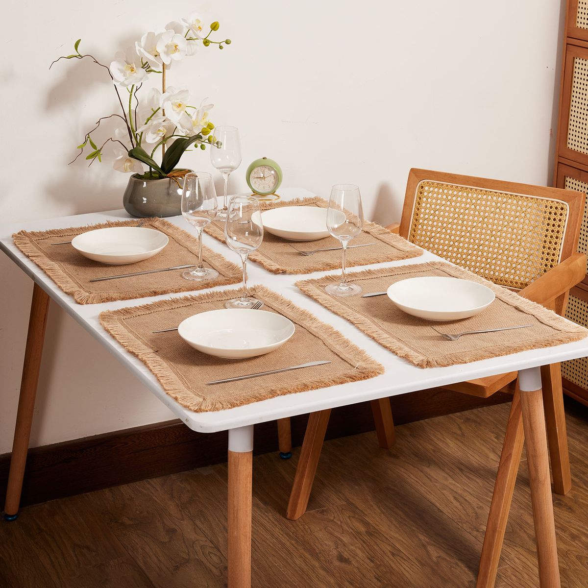 Brown Jute Placemats (4 Piece)