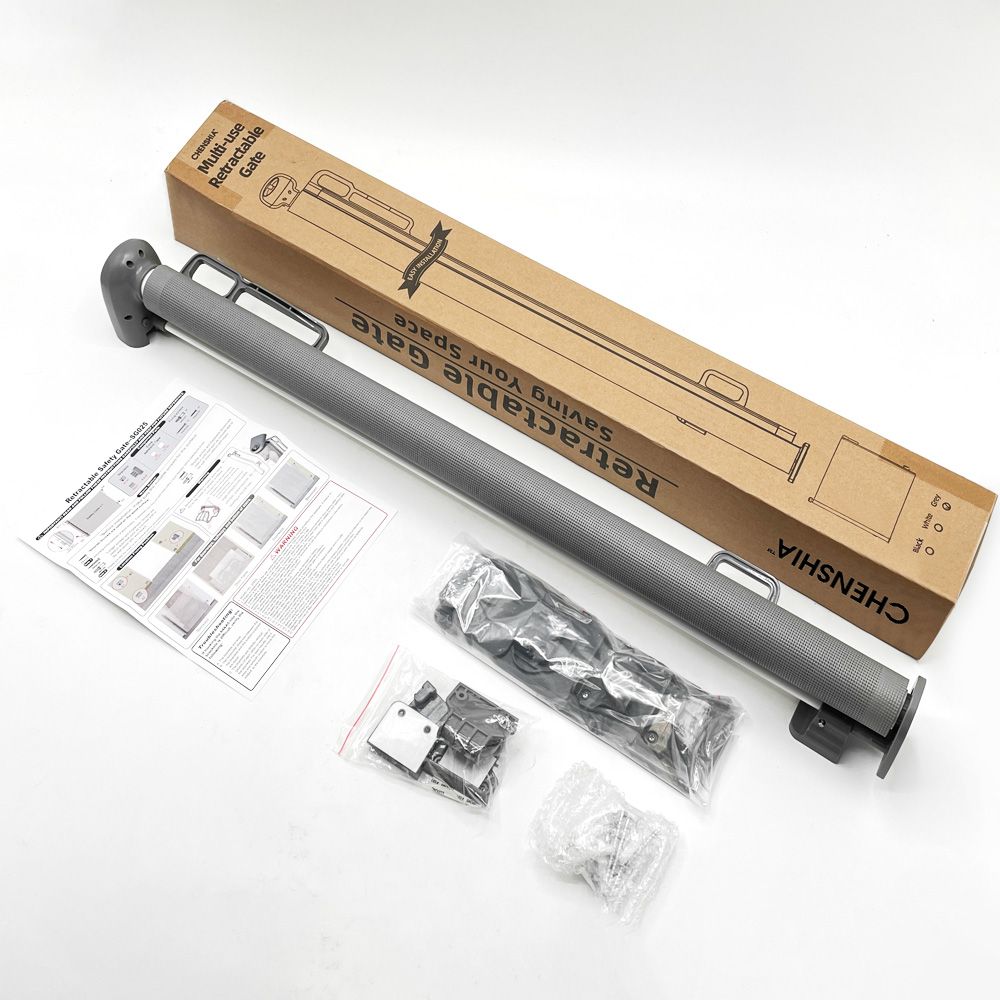 Extra-Wide Retractable Baby and Pet Safety Gate