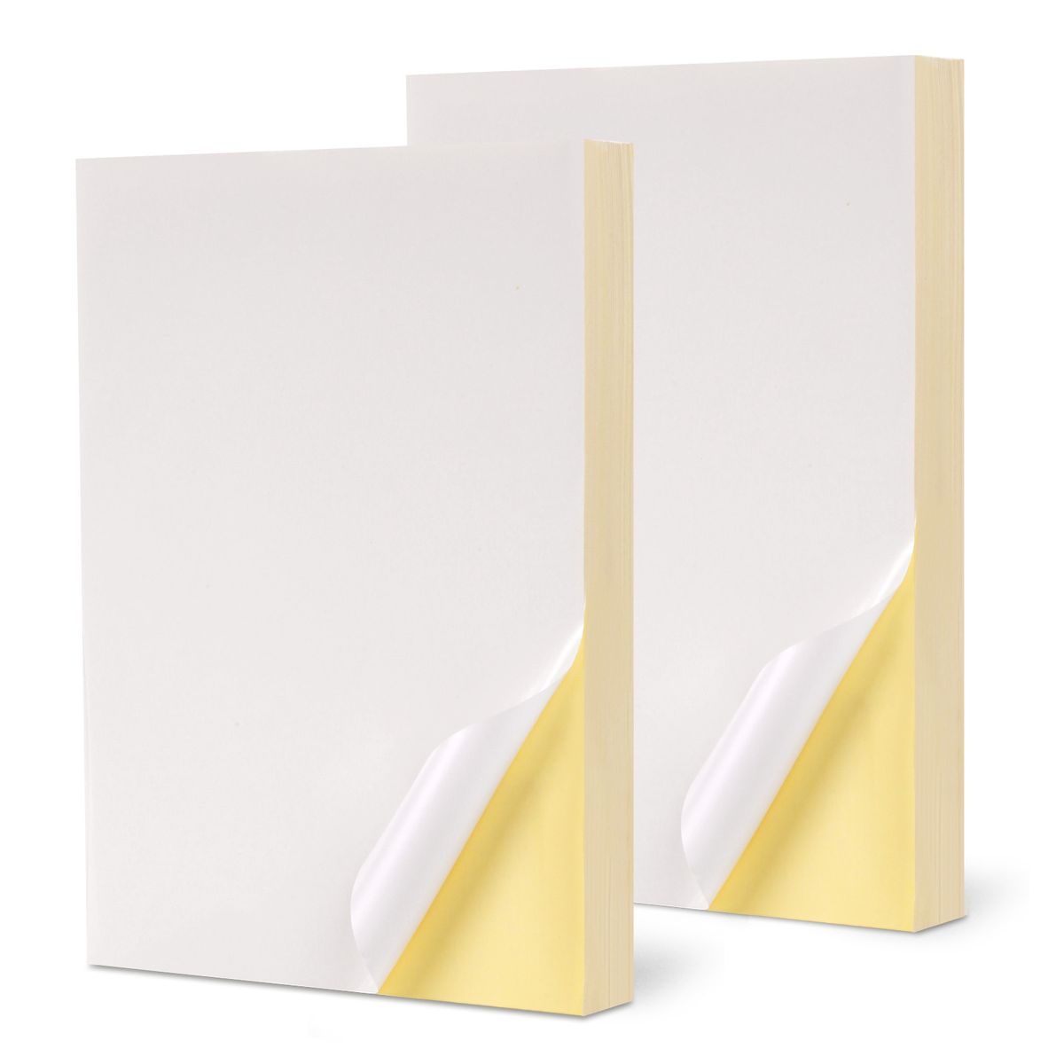 Chenshia 1UP Label Sheet Paper - 1Up Label Self Adhesive A4 Size - 1000 Pack