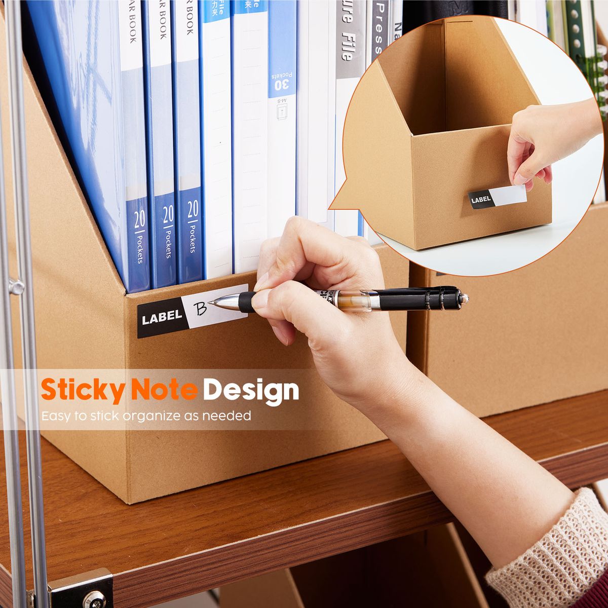 Chenshia Report Documents Storage Magazine Book Holder Desk File Organiser