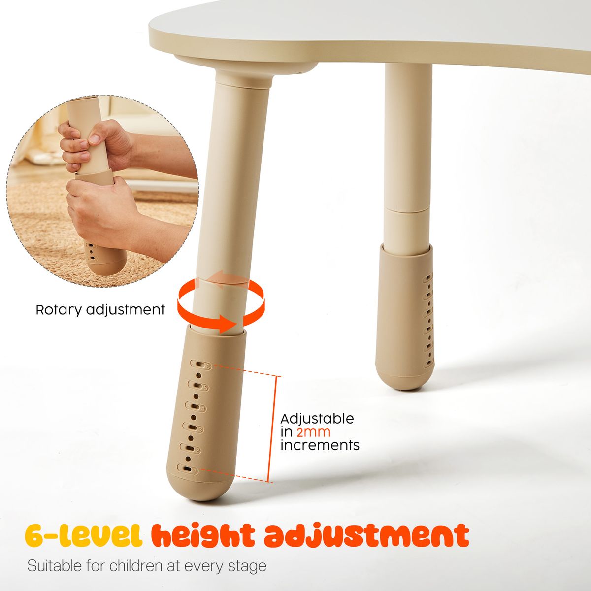 Montessori Toddler Table - 18m–7yrs