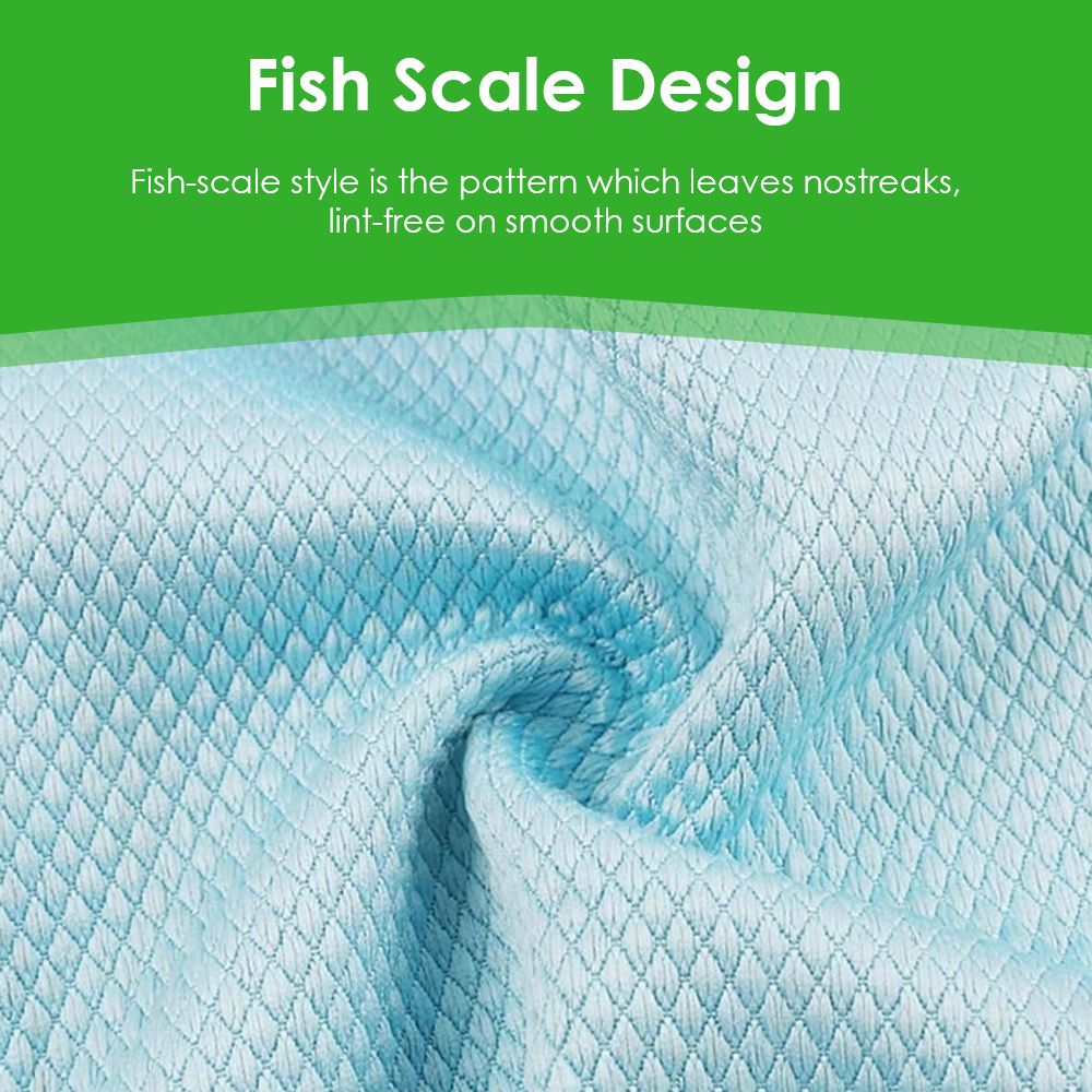 6-Pack Microfibre Glass Polishing Towels