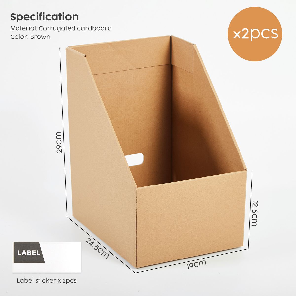 Chenshia Report Documents Storage Magazine Book Holder Desk File Organiser