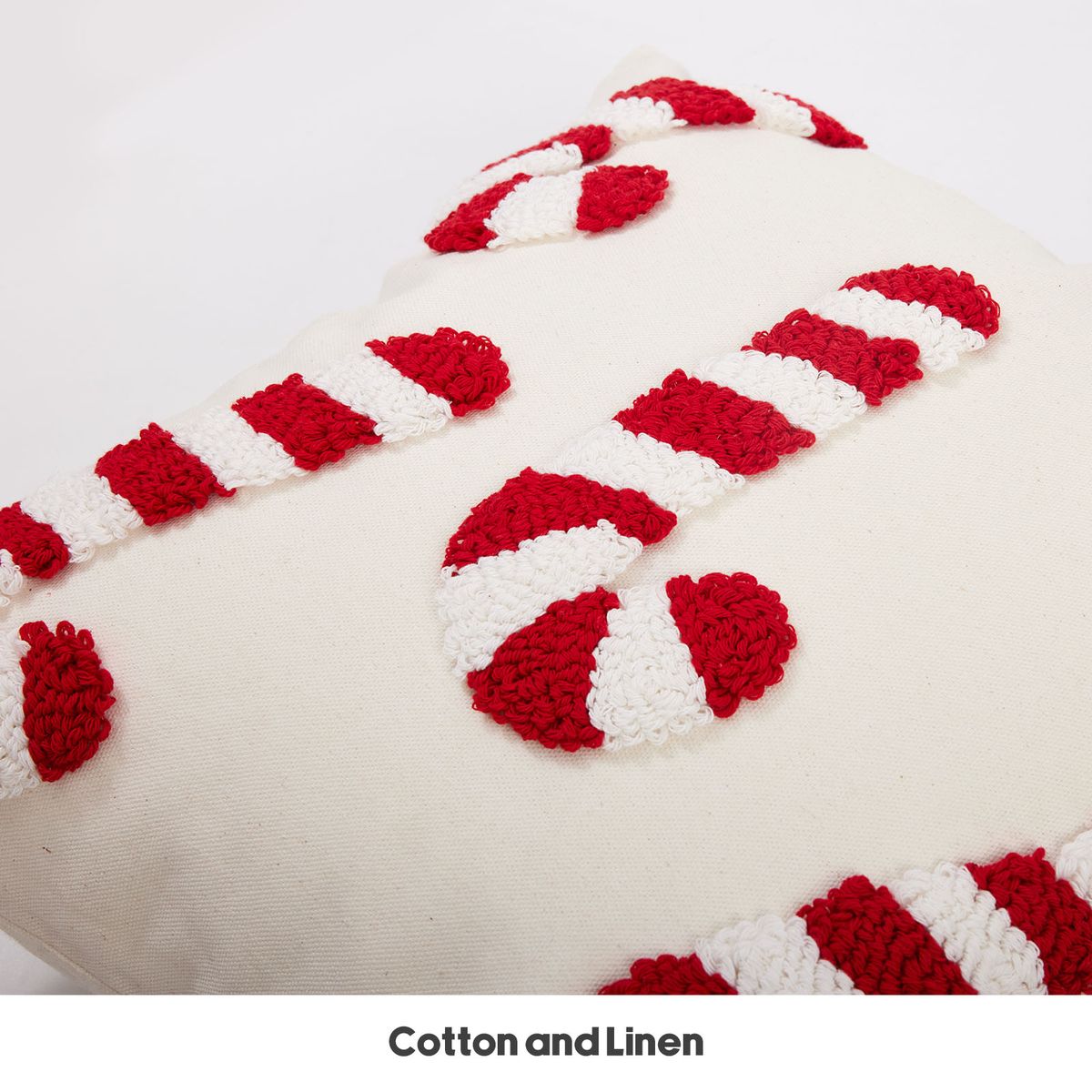 4-Pack Christmas Pillow Covers Festive Holiday Cushion Cases