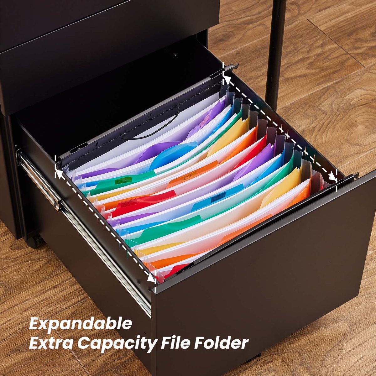 13-Pocket Accordion File Organizer