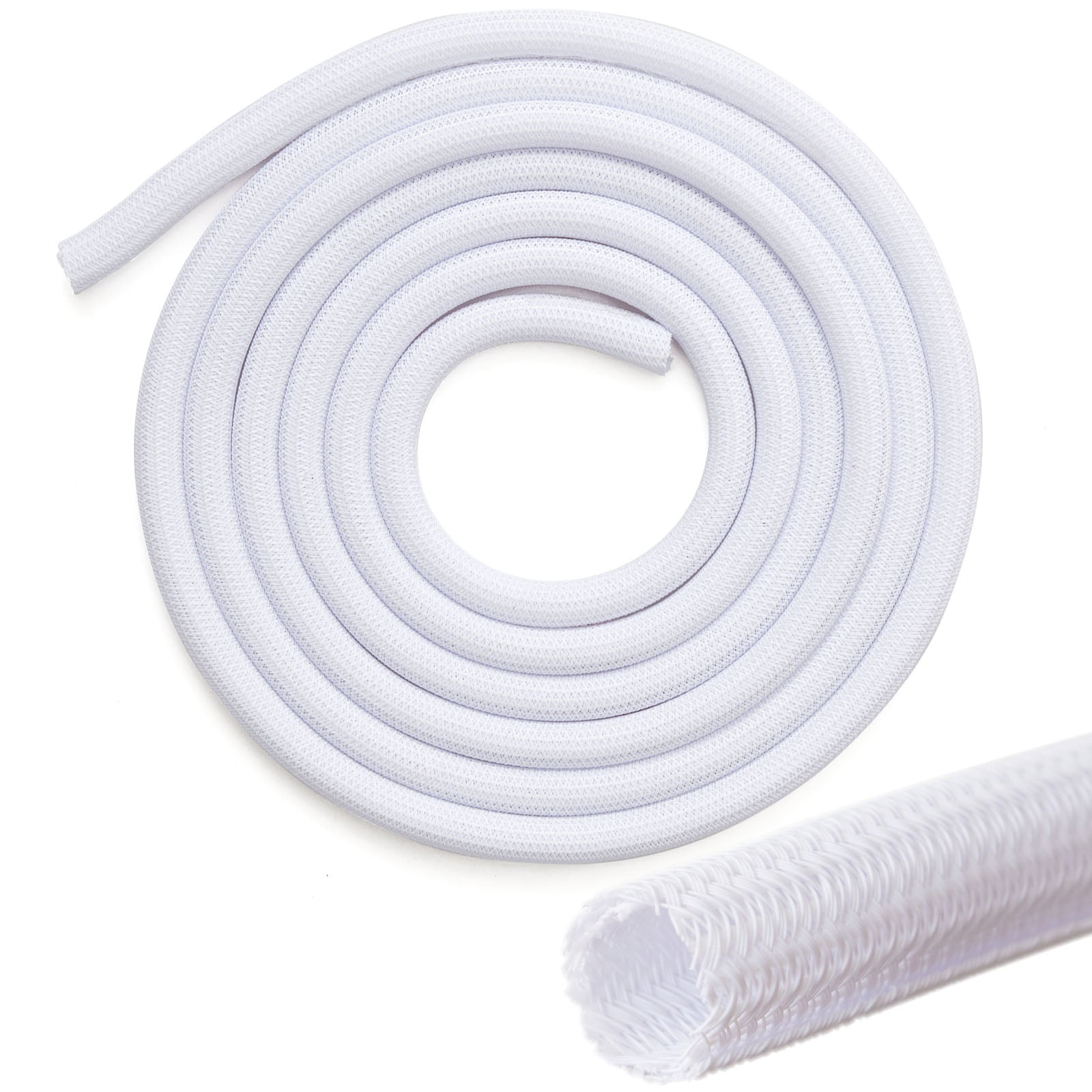 Split Wire Loom 12.7mm Braided Cable Sleeve 3m Roll