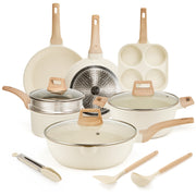 Chenshia 13Pc Home Kitchen Non-Stick Cookware Set