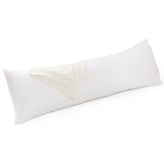 Faux Down Body Pillow with Pillowcase 45x150cm