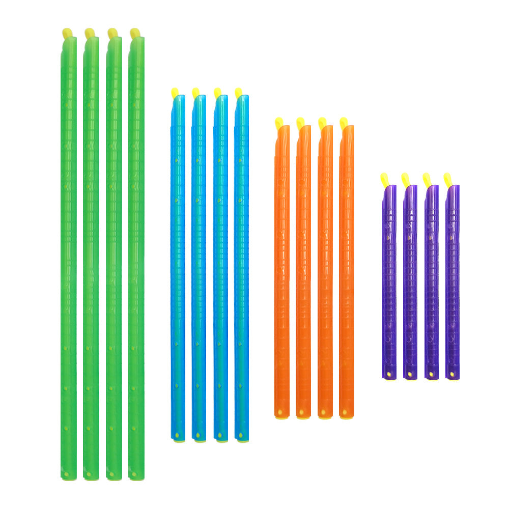Multi-Coloured Food Bag Sealers - 16pc