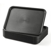 Non-Slip Rectangular Serving Trays - 12 Pack