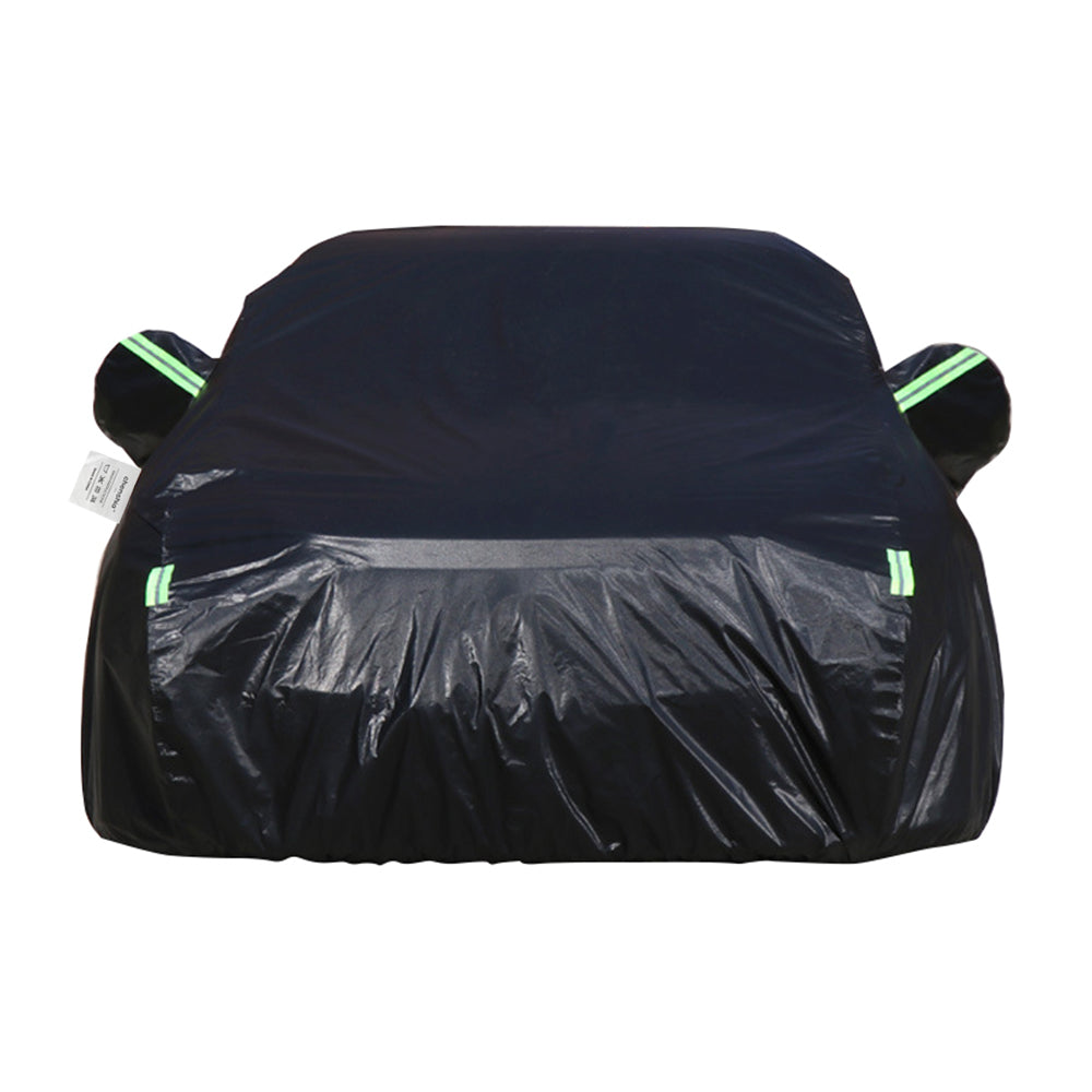 Heavy Duty Weatherproof Car Cover - Black