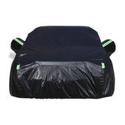 Heavy Duty Weatherproof Car Cover - Black