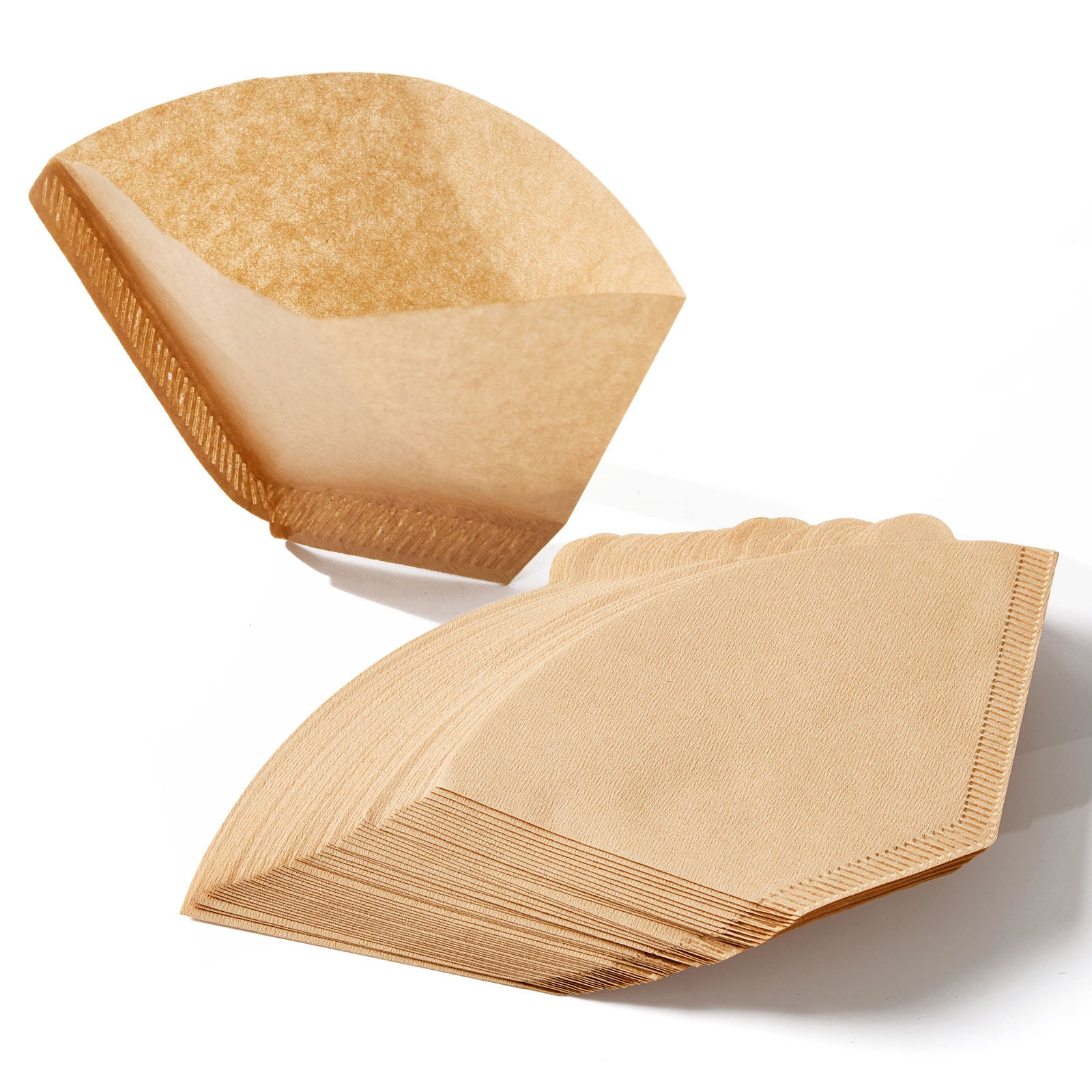 Unbleached Cone Coffee Filters - 50 Pack