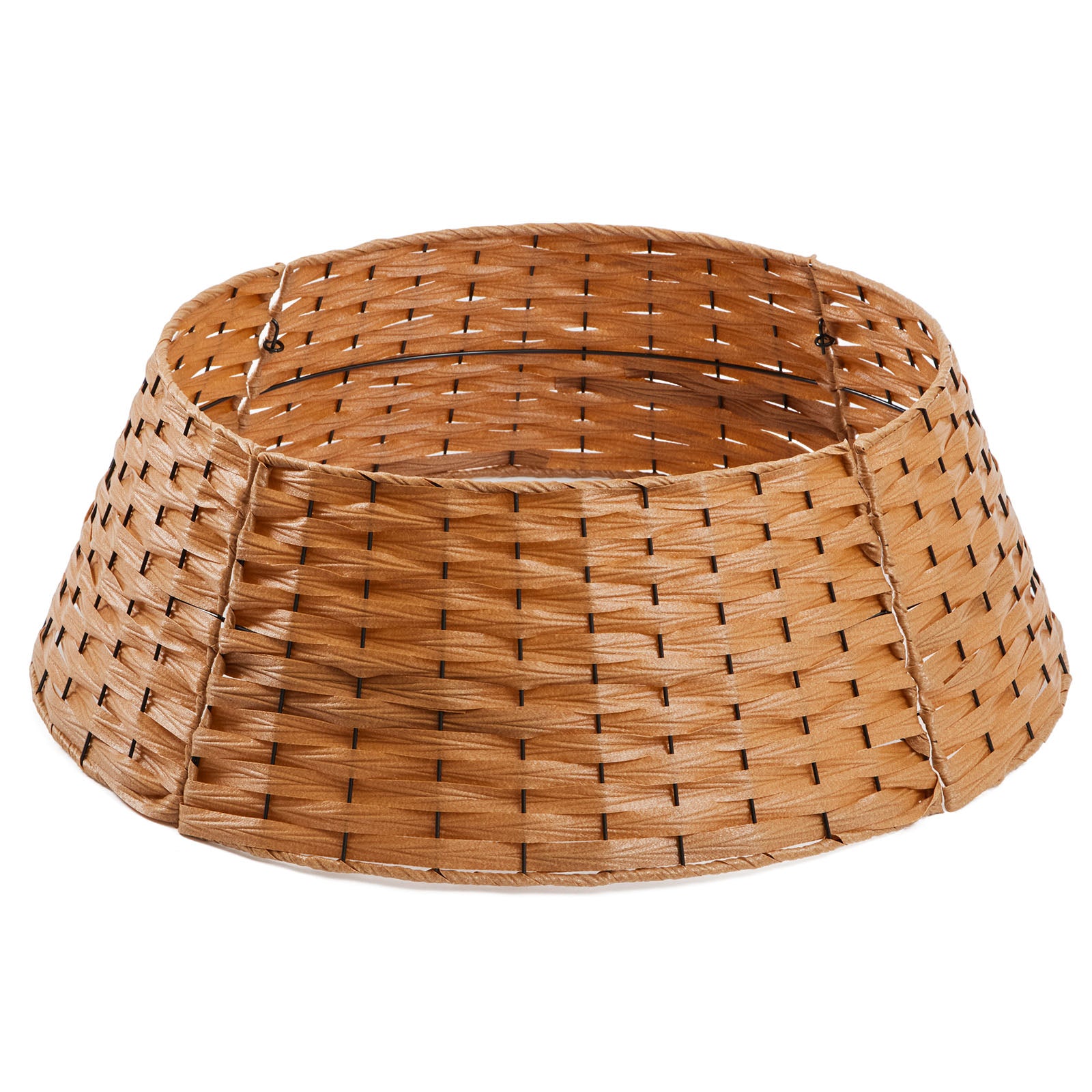 50cm Tree Décor Collar-Woven Plastic Rope Base Cover