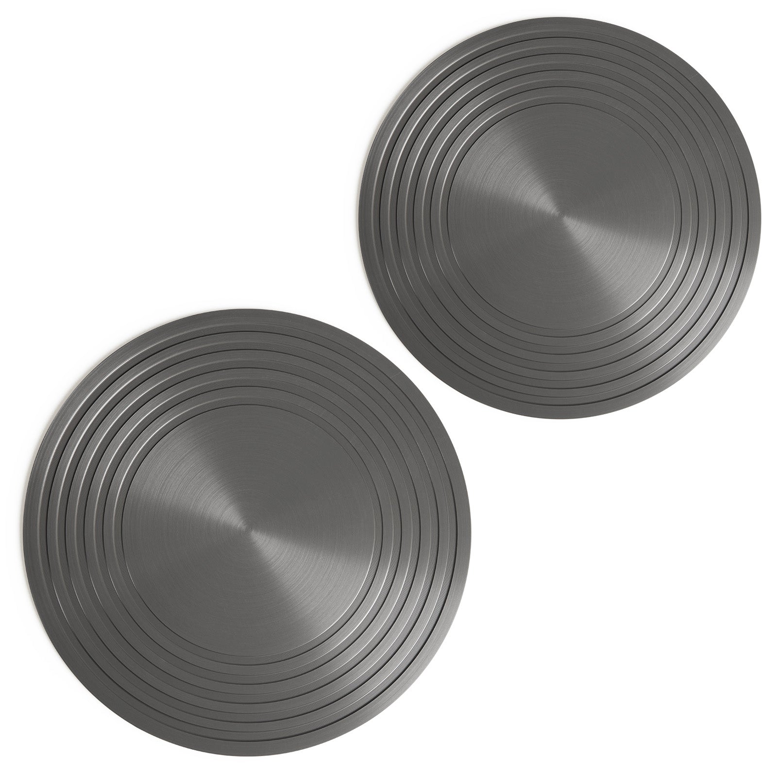 Aluminium Heat Diffuser & Defrosting Plate - Set of 2 (24cm & 28cm)