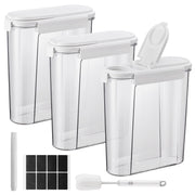 Chenshia Airtight 4L Cereal Storage Containers Pantry Organisers - 3 Piece Set