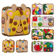 Montessori Activity Book - Giraffe Edition