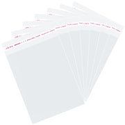 Reusable Clear Plastic Cookie Bags - 200-Pack
