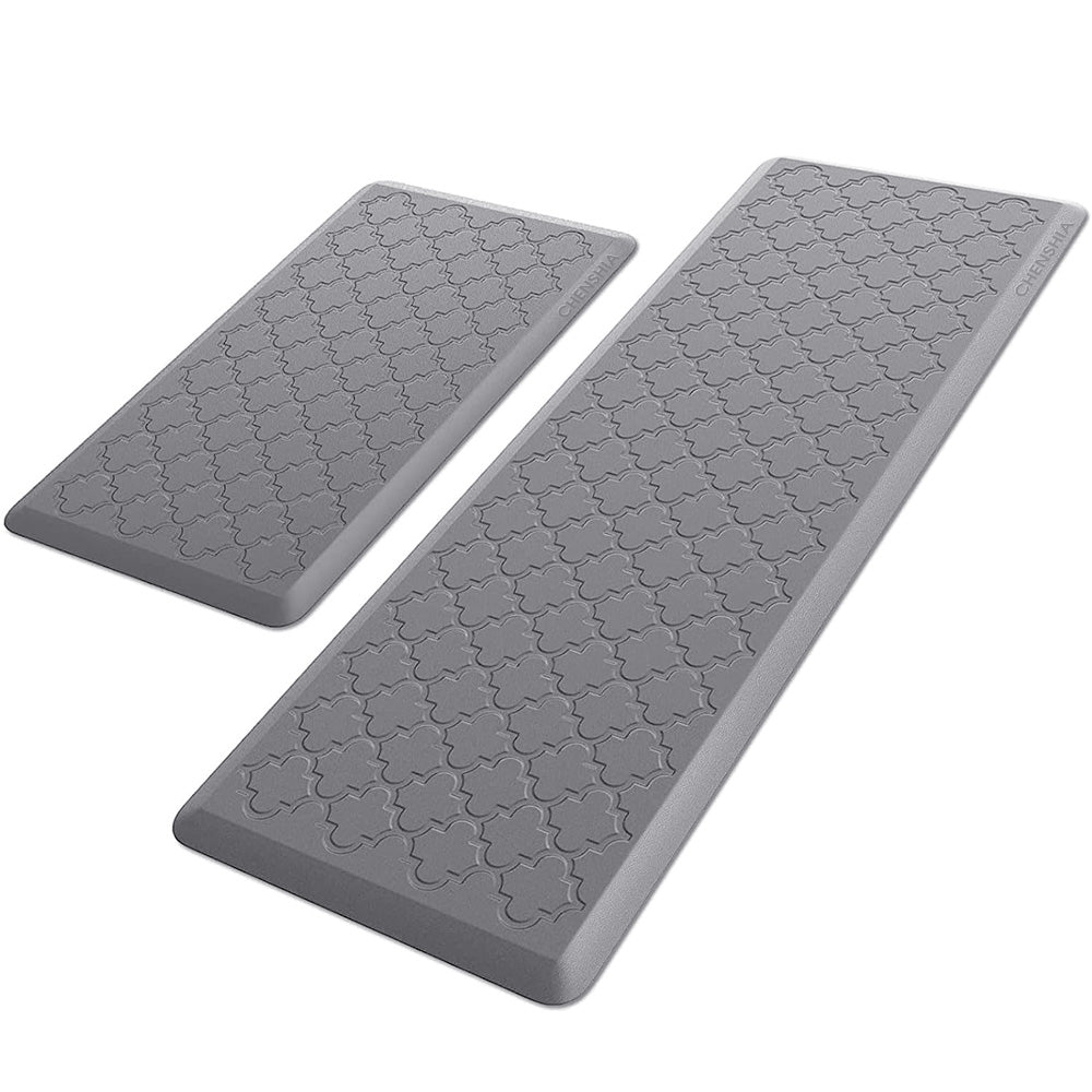 Waterproof Cushioned Kitchen Mat Floor Rug Set