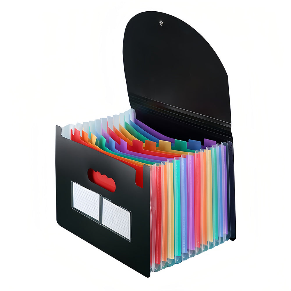 13-Compartment Portable A4 Expanding File