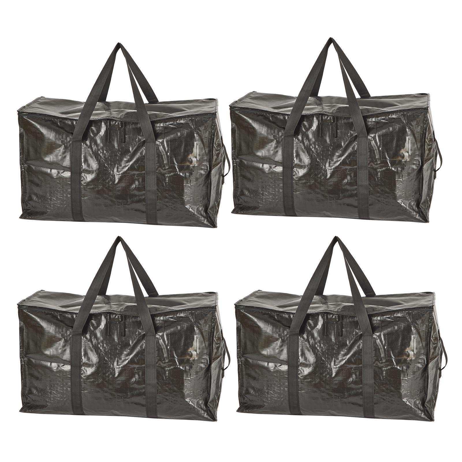 Heavy Duty Moving Bags Waterproof Clothes Storage Bag - 4 Pack