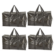 Heavy Duty Moving Bags Waterproof Clothes Storage Bag - 4 Pack