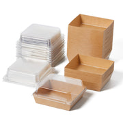 Disposable Takeaway Charcuterie Boxes (50-Pack)