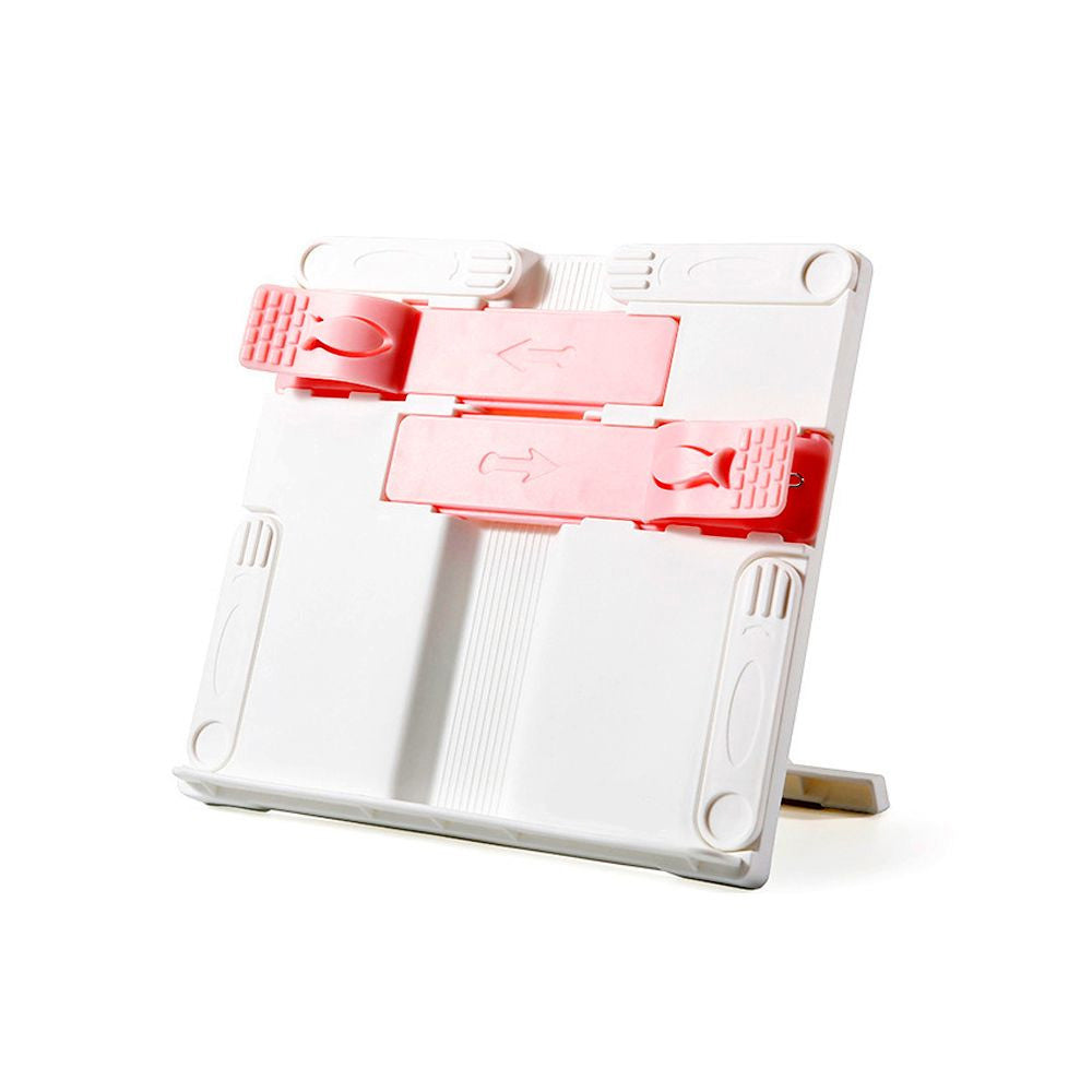 Adjustable Foldable Bookstand - Pink