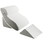 4 Piece Memory Foam Bed Wedge Pillow Set