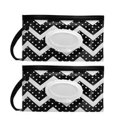 Refillable Wet Wipe Pouch with Strap - 2 Pack