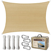 Sun Shade Sail UV Block - 5x3m Square