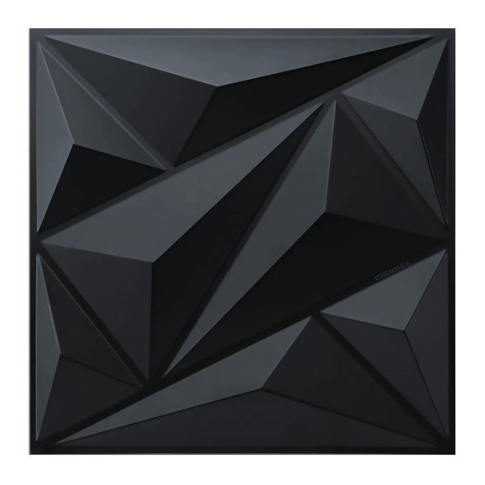 3D Diamond Textured PVC Wall Panels 16-Pack