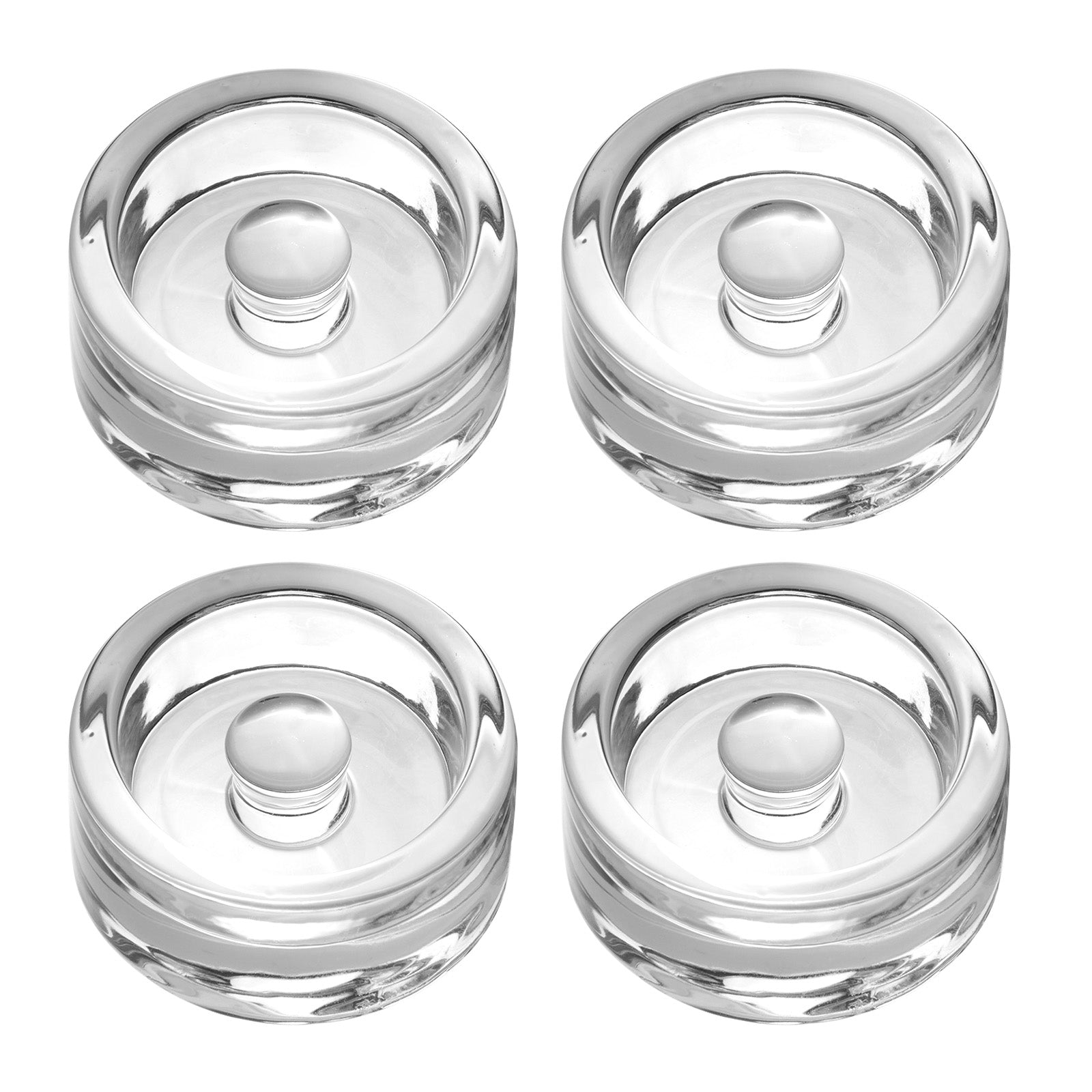 Glass Fermentation Weights for Mason Jars - 4 Pack