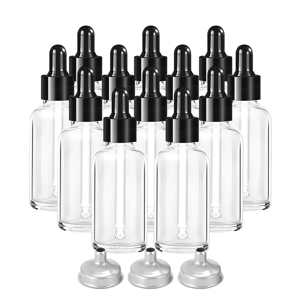 30ml Essential Oil Glass Bottles - 12Pcs