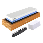 Dual Grit 1000/6000 Knife Sharpening Stone, NonSlip Base for All Knives